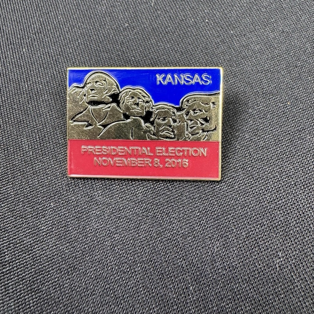 PIN Kansas Presidential Election November 8 2016 Mount Rushmore No Back